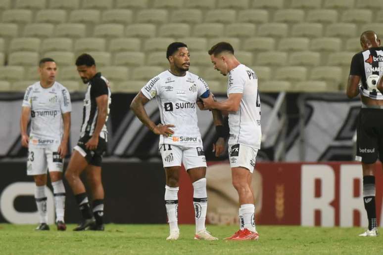 Marinho perdeu um pênalti e o Santos empatou com o Ceará no sábado (Foto: Ivan Storti/Santos FC)