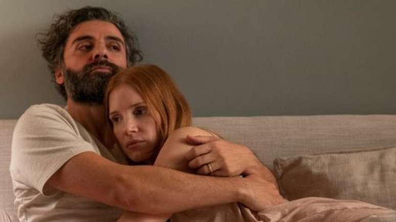 Oscar Isaac e Jessica Chastain na série "Cenas de um Casamento", estreia da HBO Max