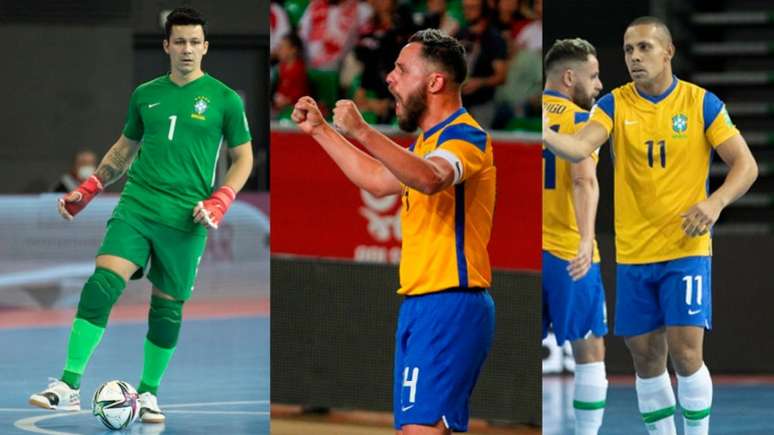 Conheça melhor os jogadores da Seleção Brasileira de Futsal que estão na  Copa do Mundo – LANCE!