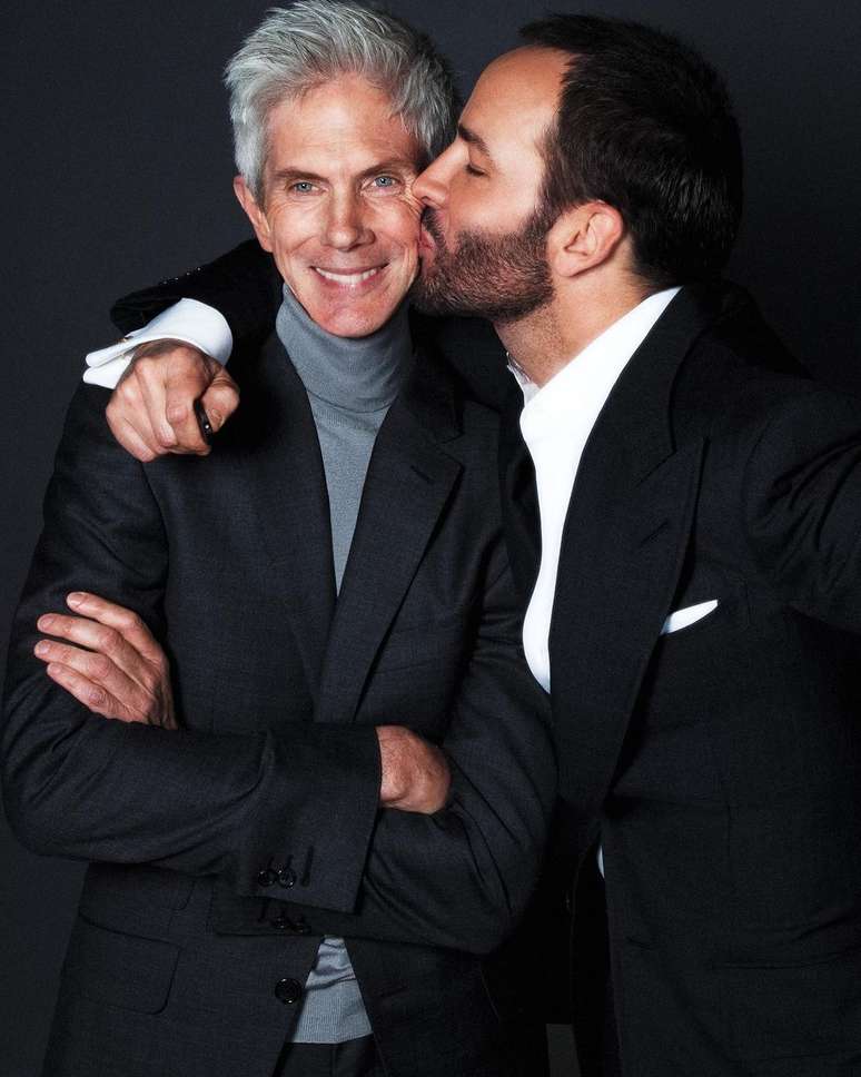 Richard Buckley e Tom Ford foram casados por 35 anos 