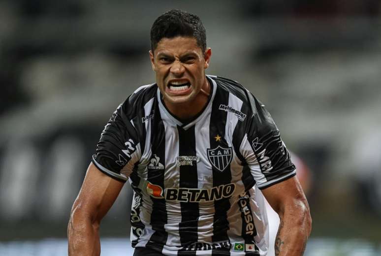 Hulk é um dos destaques do Galo, rival do Palmeiras na semifinal da Libertadores (Foto: Pedro Souza/Atlético-MG)