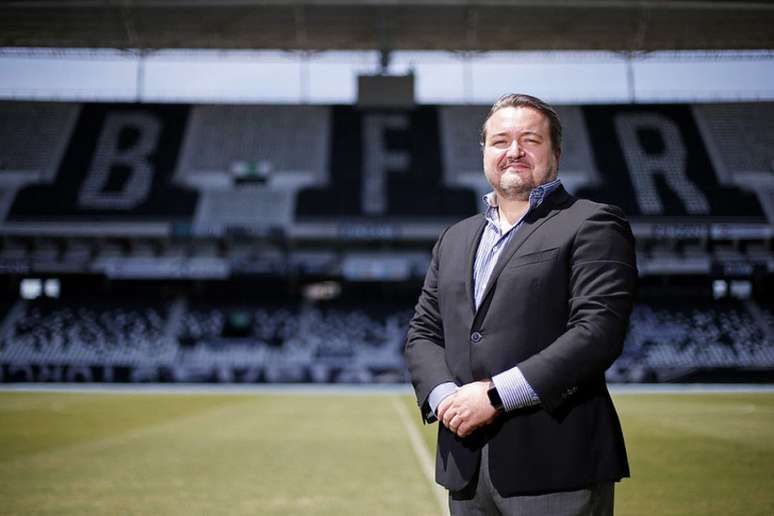 CEO do Botafogo, Jorge Braga comemorou ação (Foto: Vítor Silva/Botafogo)