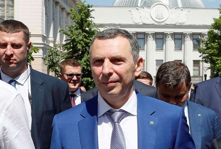 Serhiy Shefir, assessor do presidente da Ucrânia, em Kiev
20/05/2019 REUTERS/Valentyn Ogirenko