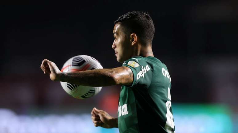 Dudu pela Libertadores (Foto: Cesar Greco/Palmeiras)