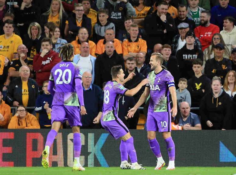 Tottenham está classificado para as oitavas de final da Copa da Liga Inglesa (Foto: LINDSEY PARNABY / AFP)