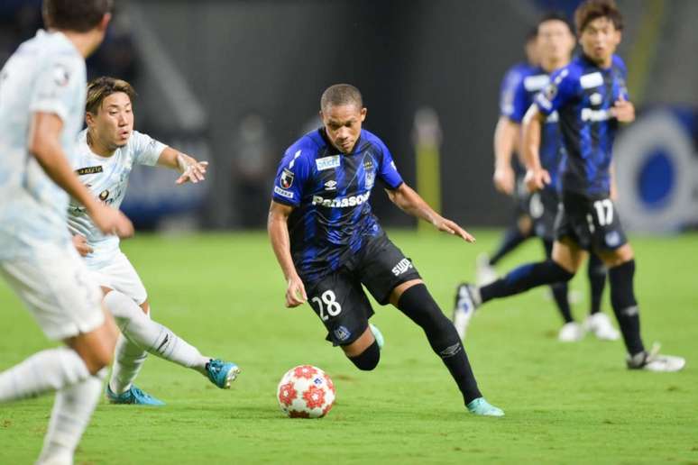 Wellington Silva foi peça importante na construção da vitória do Gamba Osaka (Divulgação)