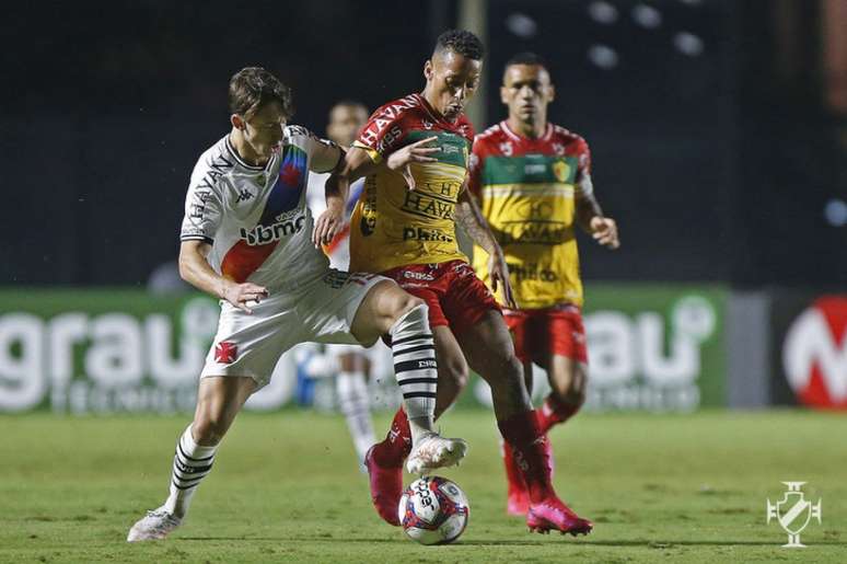 No primeiro turno, o Vasco ganhou do Brusque por 2 a 1, em São Januário (Rafael Ribeiro/Vasco)