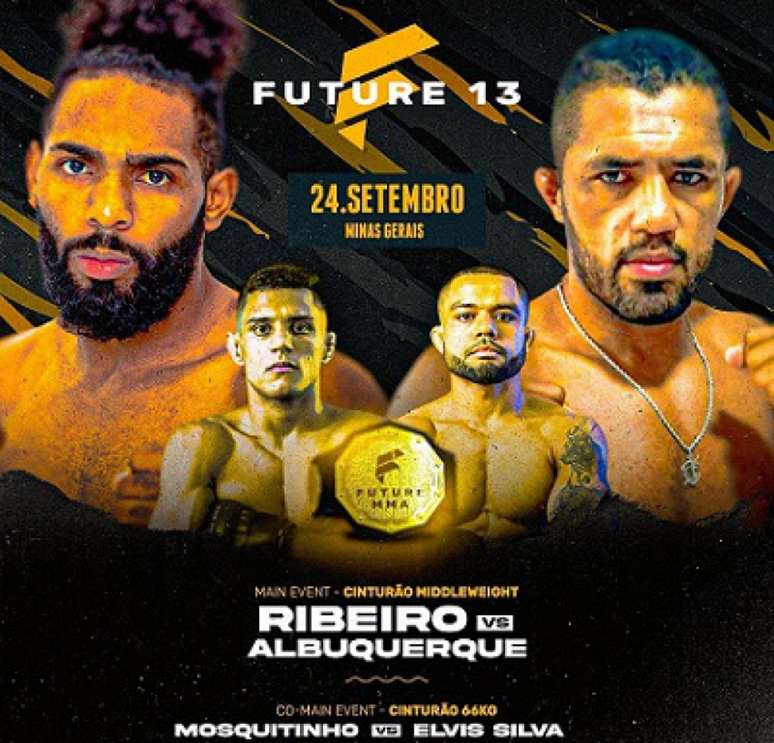 Edição 13 do Future FC MMA vai acontecer nesta sexta-feira, em Minas Gerais (Foto: Divulgação)