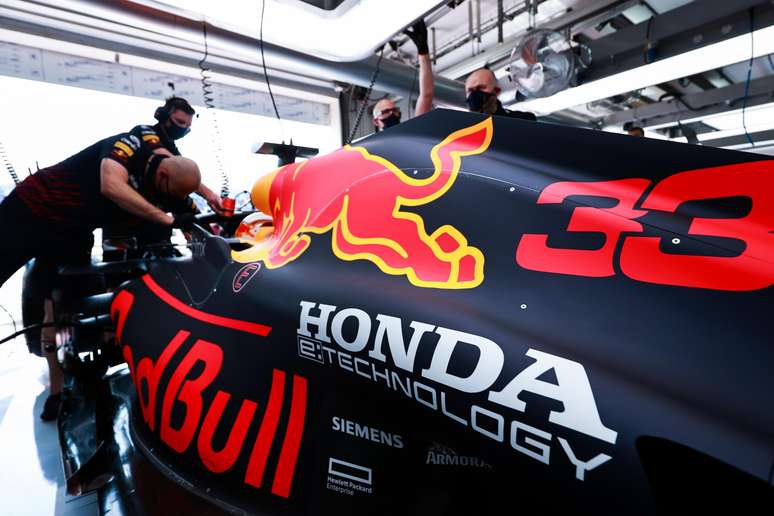 Honda é parceira da Red Bull na F1.