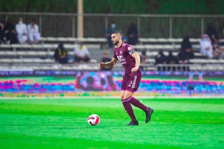 Igor Rossi já disputou 138 partidas com a camisa doAl-Faisaly (Foto: Divulgação/Al-Faisaly)