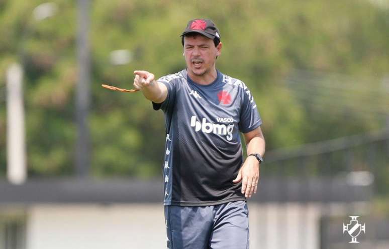 Fernando Diniz busca sua primeira vitória no comando técnico do Vasco da Gama (Rafael Ribeiro/Vasco)