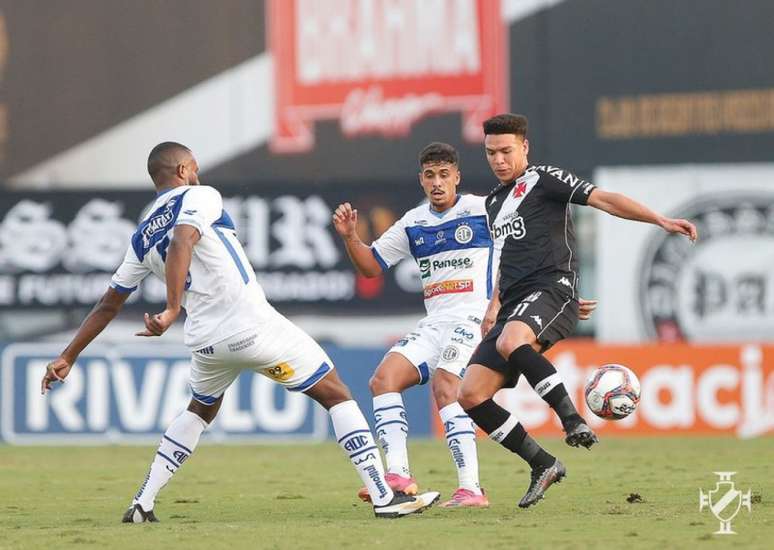 Na ida, o Vasco venceu o Confiança por 1 a 0, em São Januário, pela 9ªrodada (Foto: Rafael Ribeiro / Vasco)