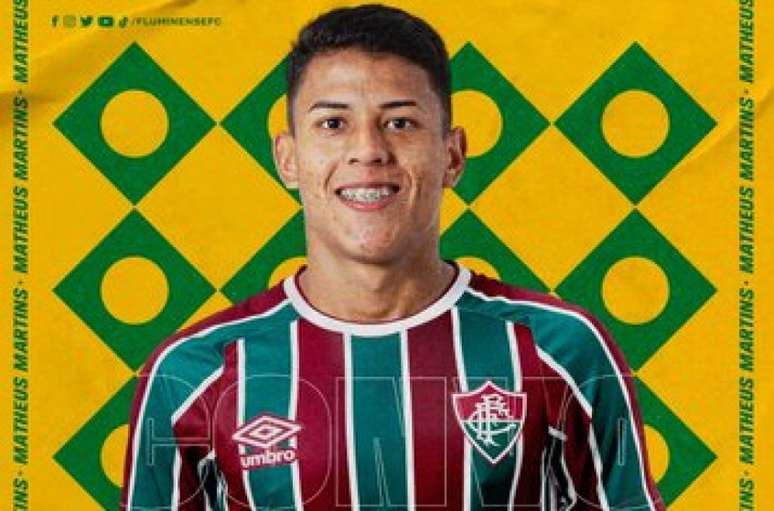 Matheus Martins foi convocado para treinos com a Seleção Brasileira Sub-18 (Foto: Reprodução)
