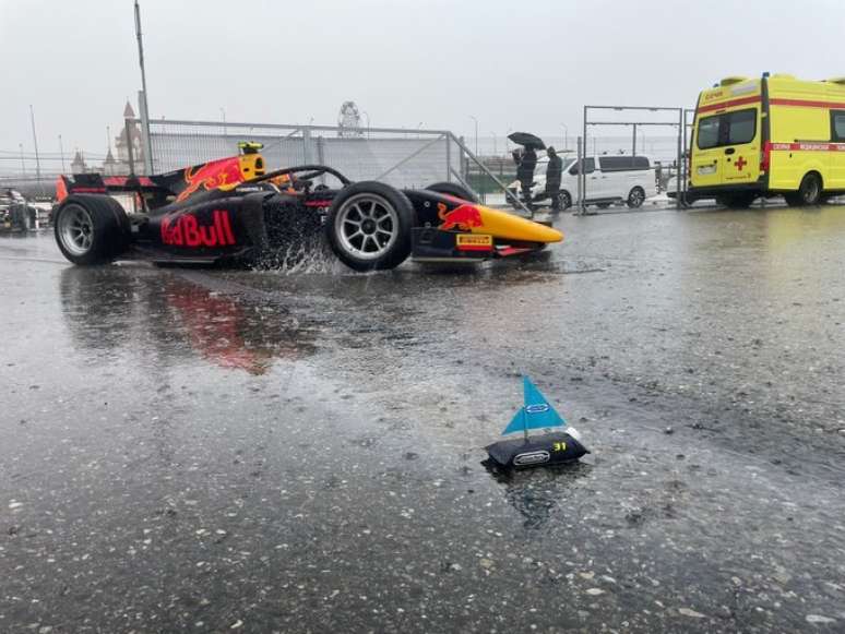 Temporal tamb&eacute;m mexeu com a programa&ccedil;&atilde;o da F2 na R&uacute;ssia 