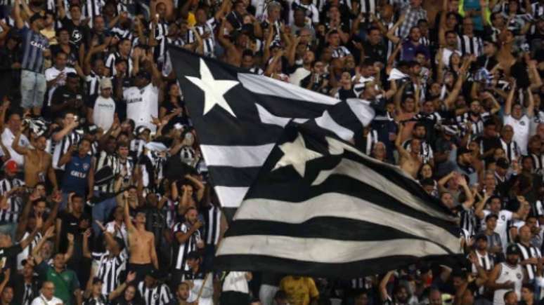 Torcida do Botafogo no Nilton Santos (Foto: Vítor Silva/Botafogo)