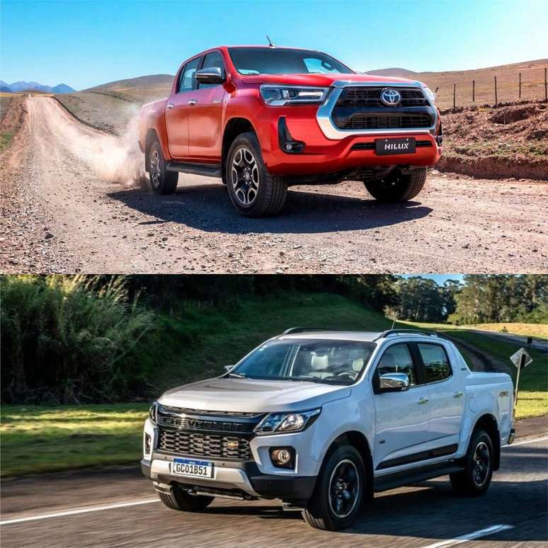 Hilux e S10: guerra dos seis dias.