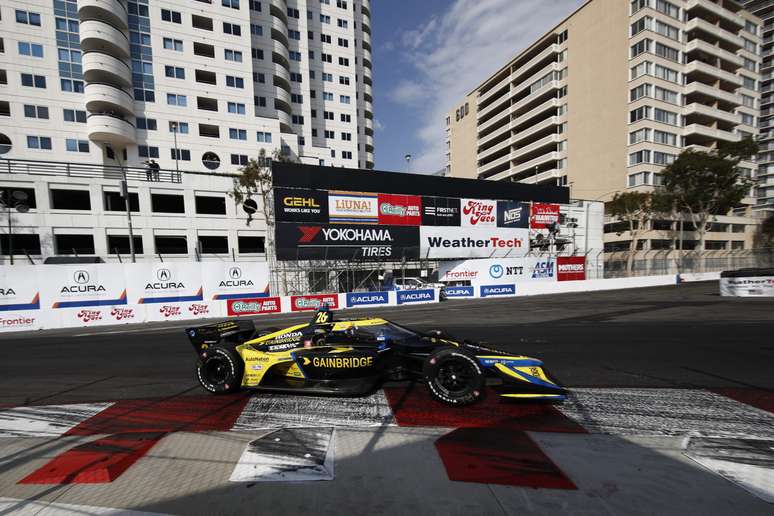 Colton Herta fez grande prova em Long Beach 