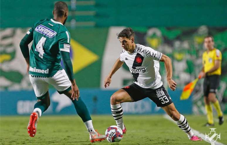 No primeiro turno, o Vasco perdeu para o Goiás por 1 a 0, no Estádio da Serrinha (Foto: Rafael Ribeiro/Vasco)
