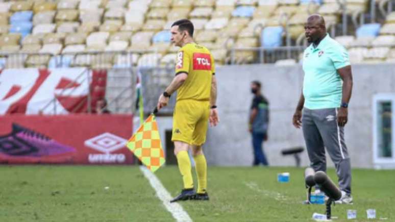 Marcão, durante jogo do Fluminense (Foto: Lucas Merçon / Fluminense FC)