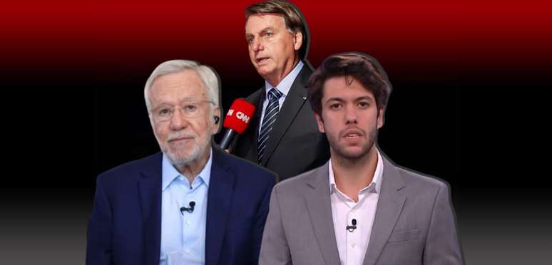 Garcia e Coppolla representavam a ideologia bolsonarista na cada vez mais liberal CNN Brasil