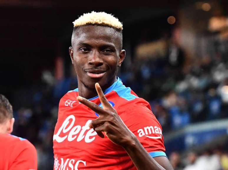 Osimhen é um dos principais nomes do time do Napoli