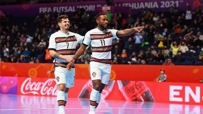 Portugal conseguiu virada incrível sobre a Espanha no Mundial de futsal (Foto: Divulgação / FIFA)