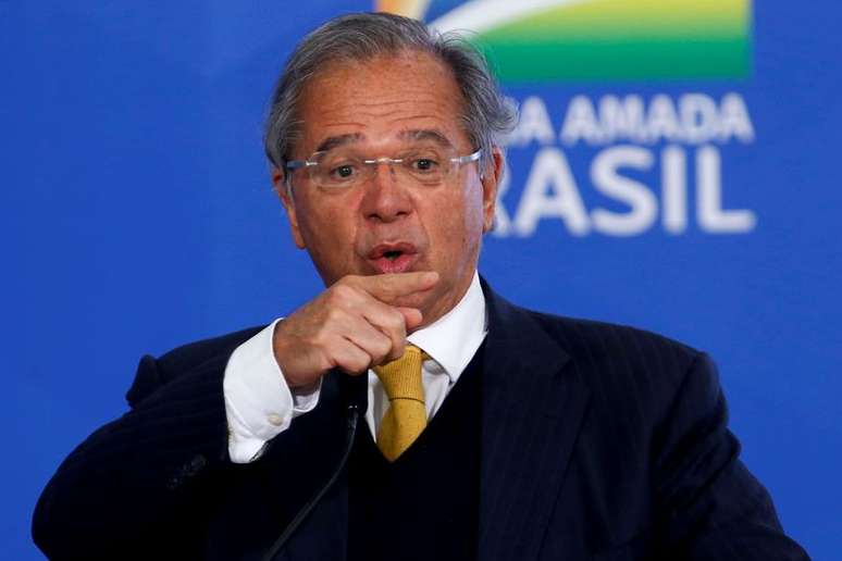 Ministro da Economia, Paulo Guedes
18/5/2021 REUTERS/Adriano Machado