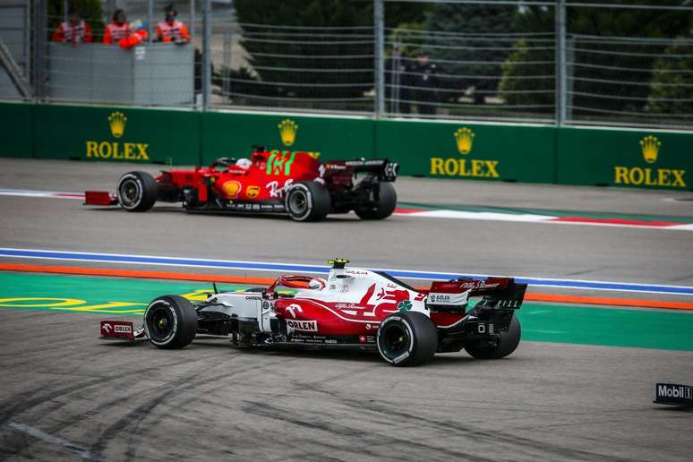 Antonio Giovinazzi terminou o GP da Rússia em 16º 