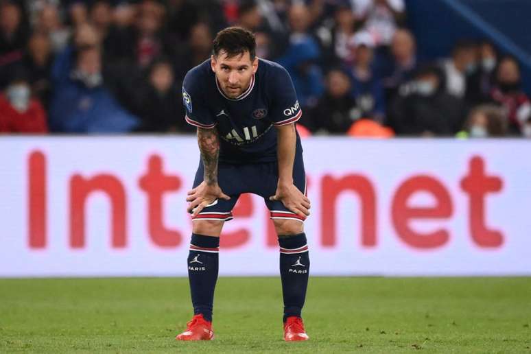 Lionel Messi é dúvida para encarar o Manchester City (Foto: FRANCK FIFE / AFP)