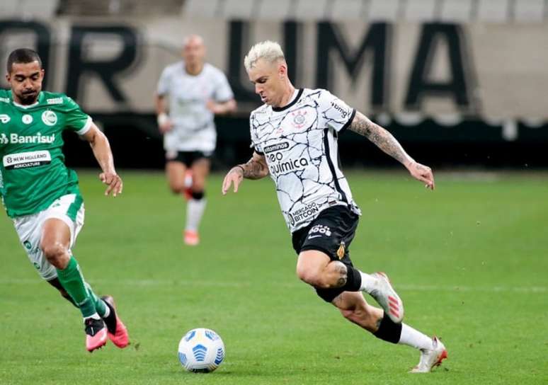 Róger Guedes estreou pelo Timão contra o Juventude já marcando gol (Foto: Rodrigo Coca/Ag. Corinthians)