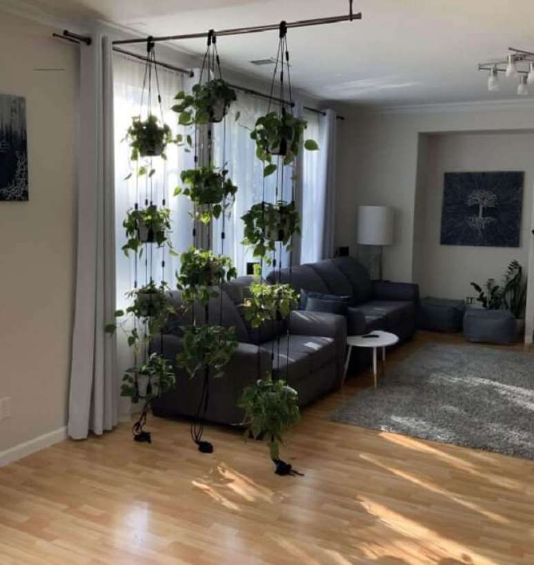 10. As plantas suspensas trazem frescor e deixam o ambiente mais leve. Fonte: Casa Abril