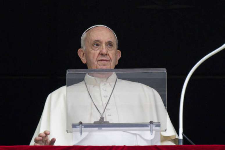 Papa Francisco durante Angelus no Vaticano