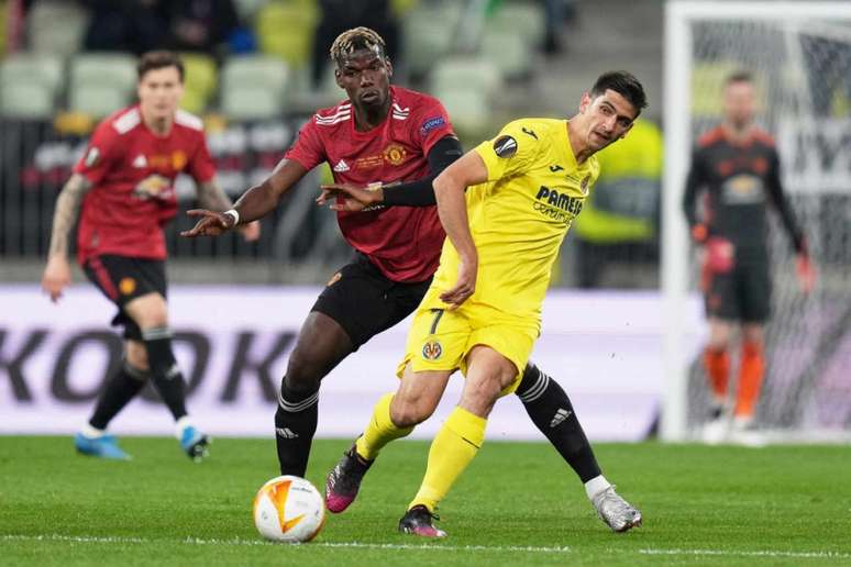 Villarreal bateu o Manchester United nos pênaltis na final da Liga Europa 2020/21 (Foto: MICHAEL SOHN / POOL / AFP)