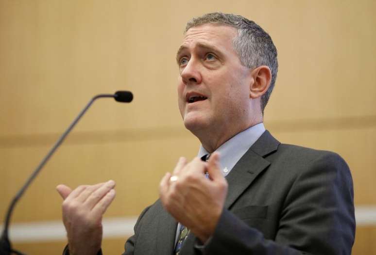 Presidente do Federal Reserve de St. Louis, James Bullard
08/10/2018. 
REUTERS/Edgar Su/File Photo