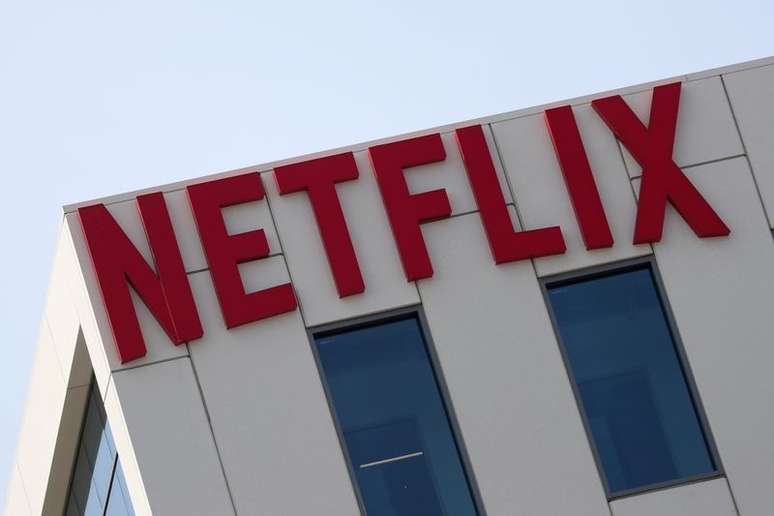 Logotipo do Netflix na frente aos seus escritórios em Hollywood, Los Angeles. 16/7/2018. REUTERS/Lucy Nicholson