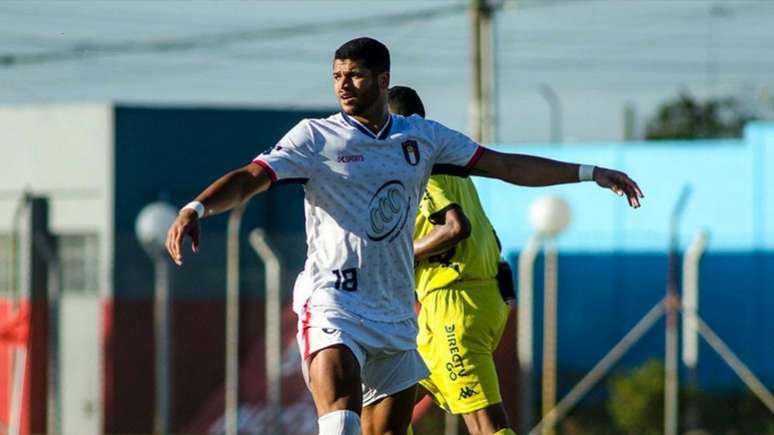 Atacante Patryck Ferreira vive bom momento na segunda divisão do futebol paulista (Divulgação / USAC.)