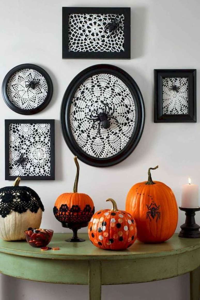 50. Use as abóboras na decoração de halloween – Por: CoachDecor