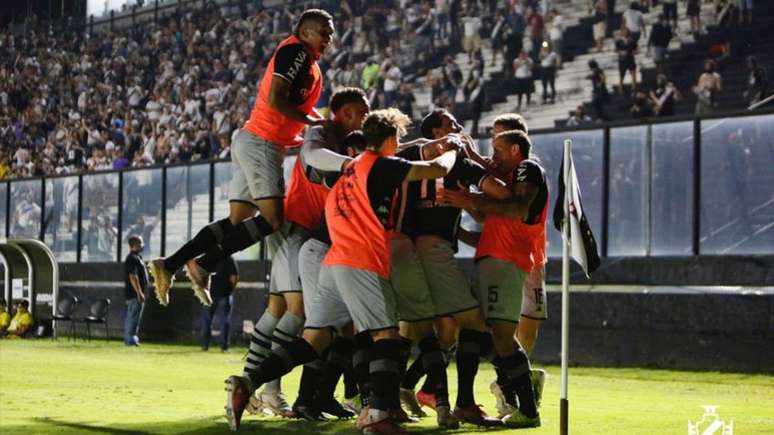 Contra o Goiás, a torcida do Vasco ficou concentrada embaixo das cabines de imprensa (Rafael Ribeiro / Vasco)