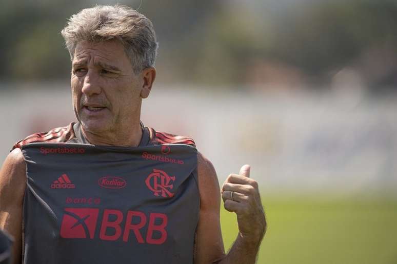 O Flamengo de Renato tem decisão na Libertadores nesta quarta-feira (Foto: Alexandre Vidal/Flamengo)