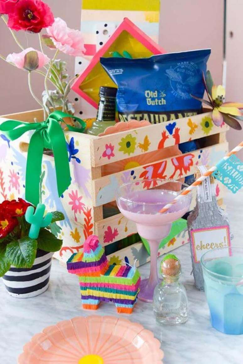 72. Dicas de como fazer uma festa na caixa – Foto: Casa e Festa