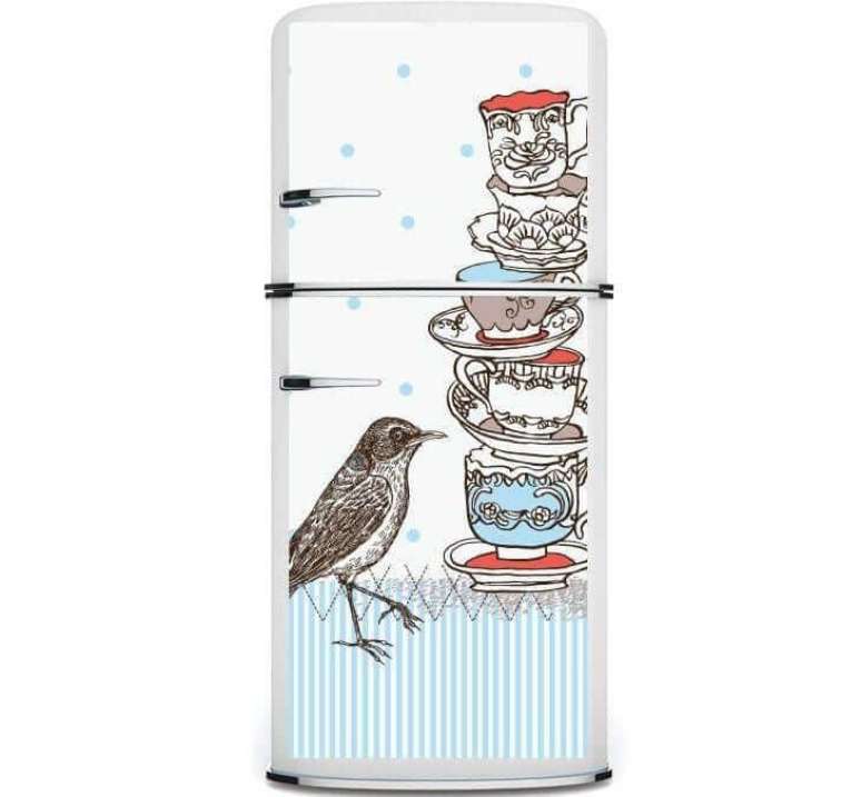 76. Aposte no envelopamento da sua geladeira. Fonte: Kudu Magnets