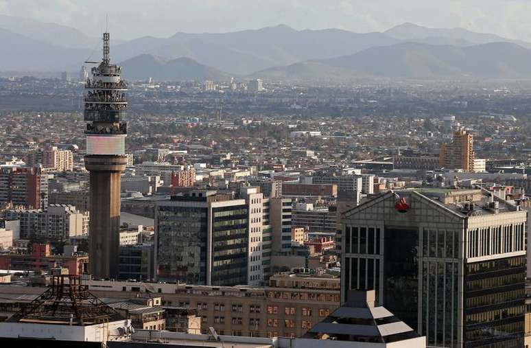 Vista panorâmica de Santiago, Chile, junho de 2019. REUTERS/Rodrigo Garrido