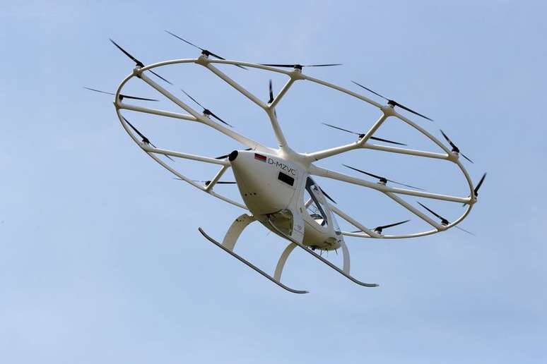 Protótipo de aeronave elétrica de decolagem e pouso verticais. 14/9/2019.  REUTERS/Michael Dalder