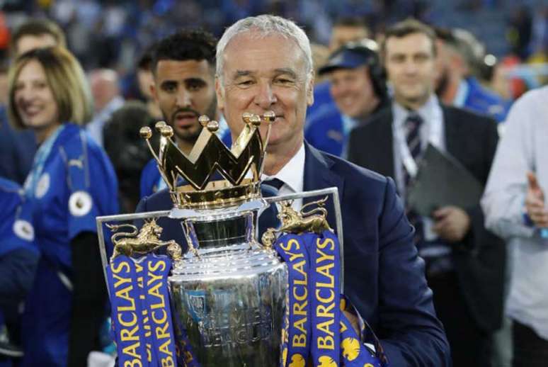 Claudio Ranieri conquistou título da Premier League com o Leicester (Foto: ADRIAN DENNIS / AFP)