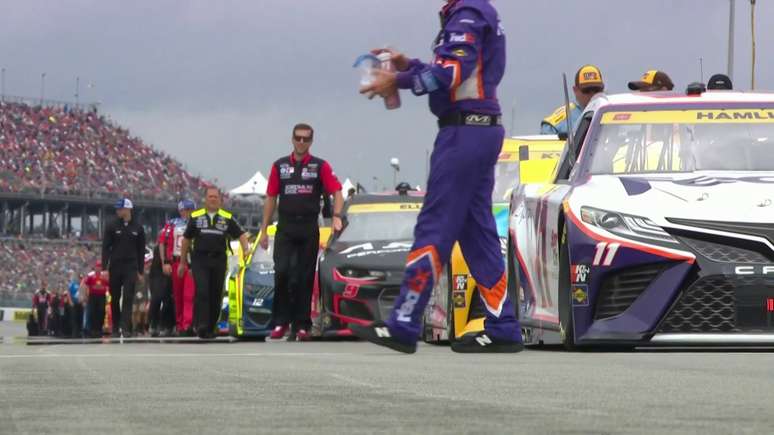 A etapa de Talladega foi adiada para segunda-feira 