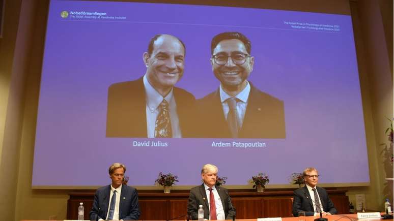 David Julius e Ardem Patapoutia são os ganhadores do Prêmio Nobel de Medicina de 2021
