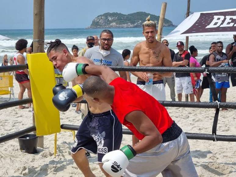 Beachboxing voltou a ser atração nas areias da praia do Rio de Janeiro (Foto: Divulgação/Beachboxing)