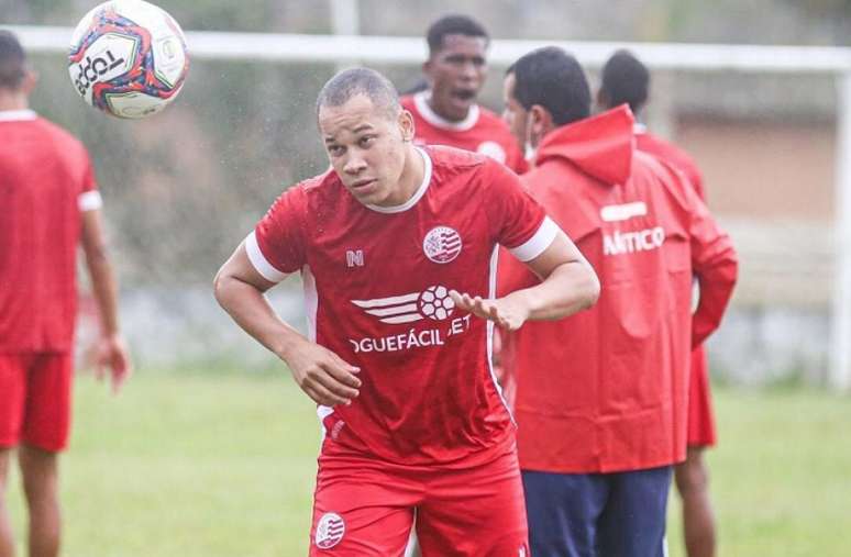 Caio fez quatro partidas desde sua chegada ao clube (Divulgação/Náutico)