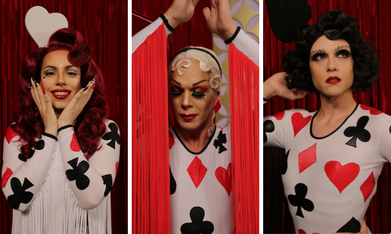 Penelopy, Ikaro, Rita de naipes de baralho Ikaro, Penelopy e Rita (Fotos: E!Entertainment/Divulga&ccedil;&atilde;o)