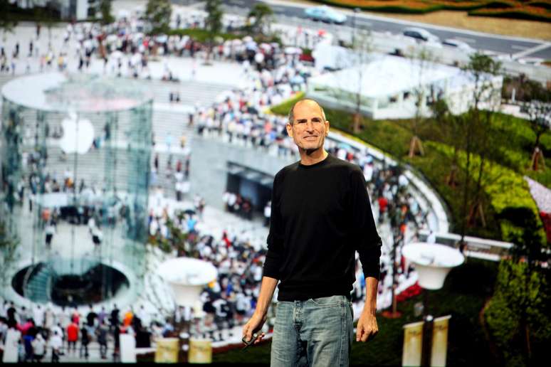 Os eventos de lançamento da Apple serviam para Steve Jobs mostrar seu lado showman